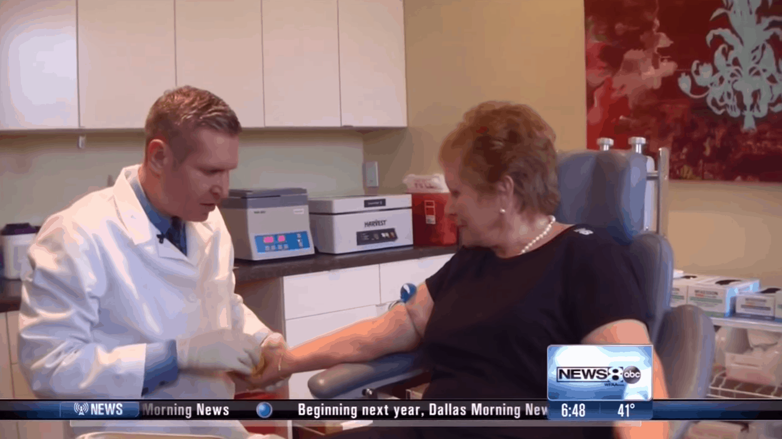 WFAA News talks about PRP Hair Restoration Therapy with William Moore and  Dr. Abraham Armani - Advanced Skin Fitness